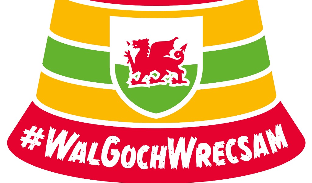 logo for wal goch wrecsam